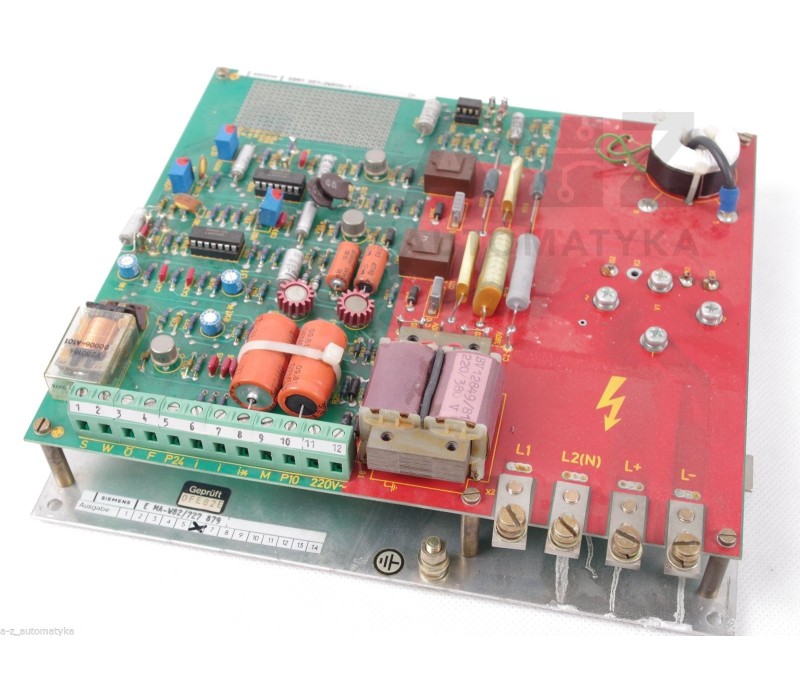 SIEMENS 6DM1 001-0WB00-1  6DM10010WB001 E MA-W82/727 879 MA9211  E89110-F1391-C3