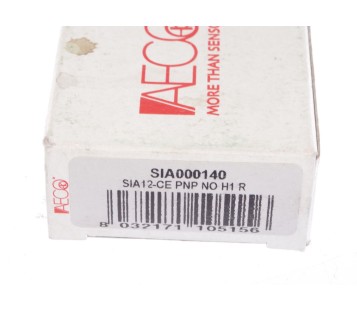 AECO SIA000140 SIA12-CE PNP NO H1 R  SIA12CEPNPNOH1R  ! NEW !
