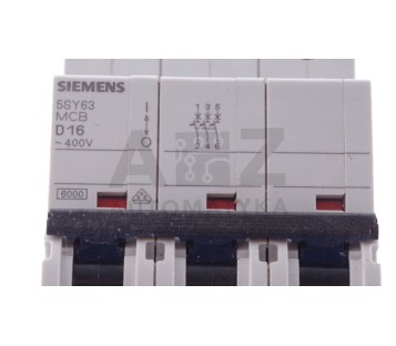 SIEMENS 5SY61 MCB 5SY61MCB  D16 400V 