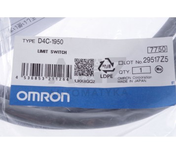 OMRON LIMIT SWITCH  D4C-1950 D4C1950 Limit Switch ! NEW !