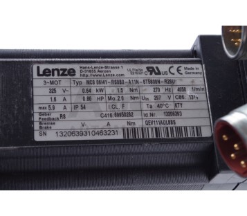 LENZE NORGREN DEKATEC MCS 06I41-RS0B0-A11N-ST5S00N-R2SU Grease Pump