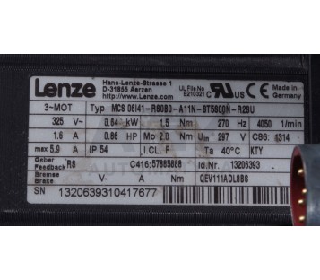 LENZE NORGREN DEKATEC MCS 06I41-RS0B0-A11N-ST5S00N-R2SU Grease Pump