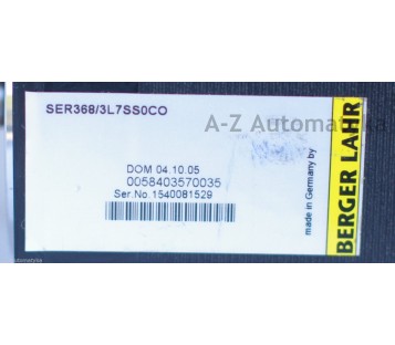 BERGER LAHR: SERVOMOTOR SER368/3L7SS0CO