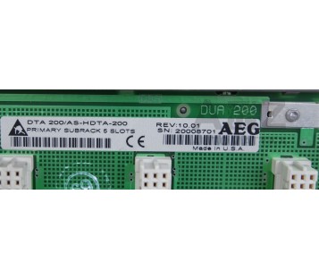 AEG DTA 200 DTA200 SUBRACK