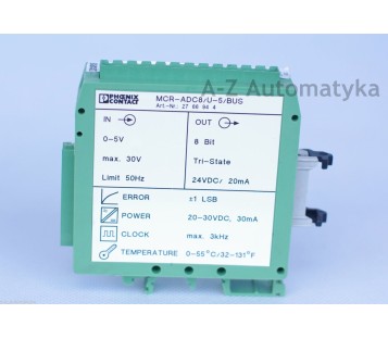 PHOENIX CONTACT: 2766944  MCR-ADC8/U-5/BUS