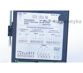 GREISINGER GIR/GIA GIR1002NS  GIR 1002 NS