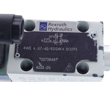 REXROTH 4WE 6 X7-62/EG24K4 SO293 + 021389 XEA 292 