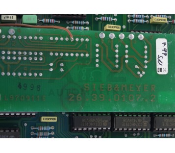 SIEB & MEYER SIEB&MEYER M2 SINUDYN 26.44.0018.2 26.44.0007.6 26.44.0016.3  