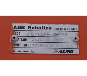 ABB ROBOTICS PS 60/4-50-P-LSS-3985 PS60450PLSS3985 + TS2640N141E72 3HAB3125-1/8