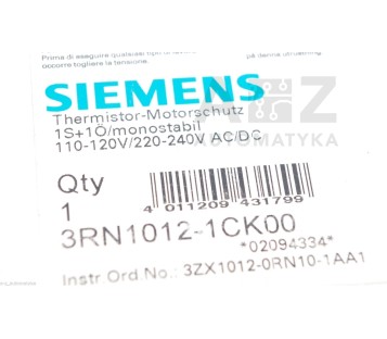SIEMENS SIRIUS 3R 3RN1012-1CK00 3RN10121CK00 ! NEW !