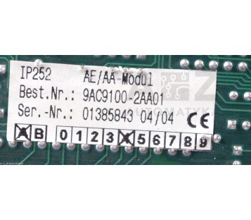 REXROTH SIEMENS 9AC9100-0AA10 VT 16000-22/130 R900566771