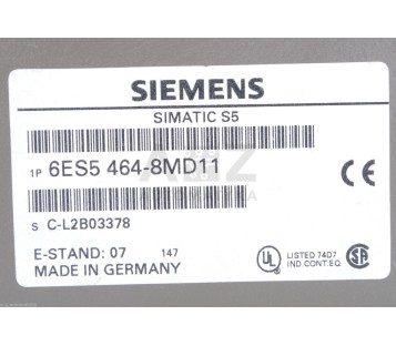 SIEMENS SIMATIC S5 6ES5 464-8MD11  6ES54648MD11