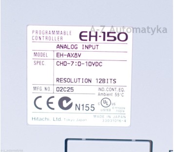 HITACHI: EH-150  ANALOG IN EH-AX8V