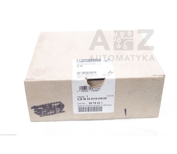 PHOENIX CONTACT ILB IB 24 DI16-DSUB ILBIB24DI16DSUB 2878421 ! NEW !
