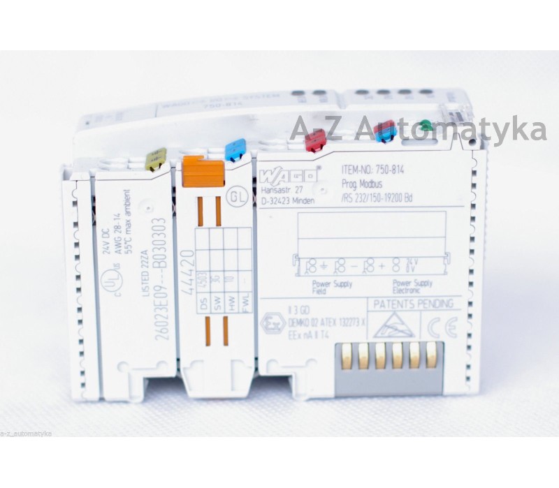 WAGO: 750-402  4-CHANNEL DIGITAL INPUT MODULE
