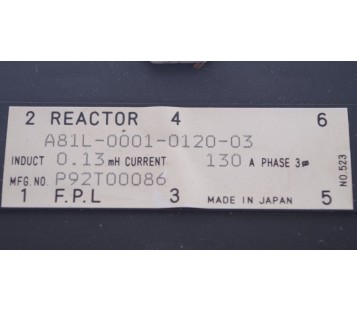 FANUC A81L-0001-0120-03  A81L0001012003  P92T00086 