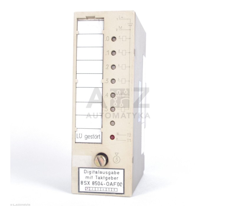 SIEMENS SIMDAS S5-100E DIGITALAUSGABE MIT TAKTGEBER 8SX8504-0AF00 8SX85040AF00