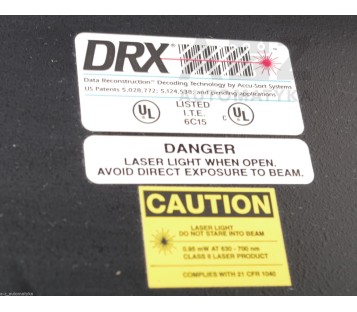 ACCU-SORT DRX LASER  QUAD-X QUADX AS ACCU-SORT  ACCUSORT