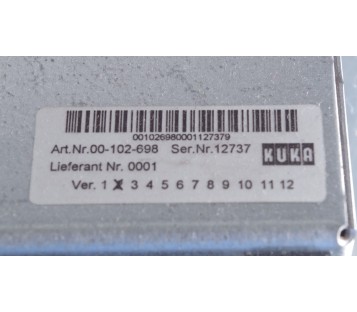 KUKA K C1 KC1 00104262  + 00-102-698 00102698