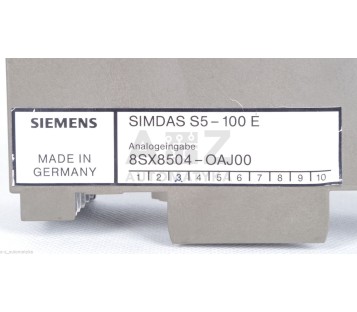 SIEMENS SIMDAS S5-100E 8SX8504-OAJ00  8SX8504OAJ00
