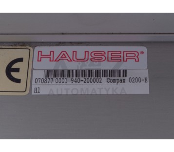 HAUSER PARKER COMPAX 940-200002 940200002 COMPAX 0200-E 0200E
