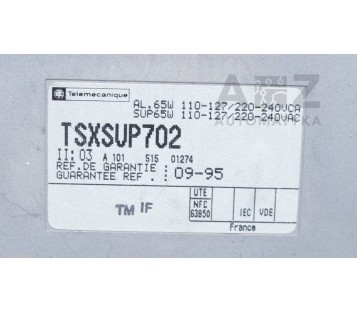 TELEMECANIQUE TSX7 TSXSUP702  POWER SUPPLY