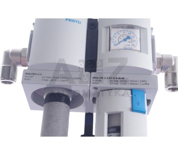 FESTO MS6-EM1-1/2 + MS6-LFR-1/2-D7-E-R-M-AS  MS6EM112 + MS6LFR12D7ERMAS  541267 