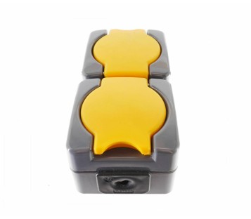 BERKER ISO-PANZER ISO PANZER Shuko Socket ENCLOSURE 230V AC DUBLE SOCKET