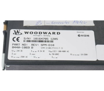 WOODWARD SPM-D10 SPMD10  8440-1869 84401869