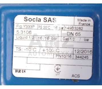 SOCLA SAS  Y333P 149B3282  5.3106 53106 Y pattern strainer 149B3282 ! NEW !