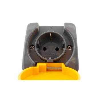 BERKER ISO-PANZER ISO PANZER Shuko Socket ENCLOSURE 230V AC DUBLE SOCKET