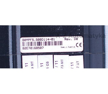 B&R 80MPF5.500D114-01 hybrid stepper motor 60mm 5A IP65 + brake + encoder NEW !