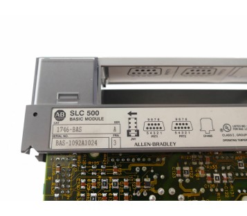 ALLEN BRADLEY 1746-BAS 1746BAS SLC500 BASIC MODULE