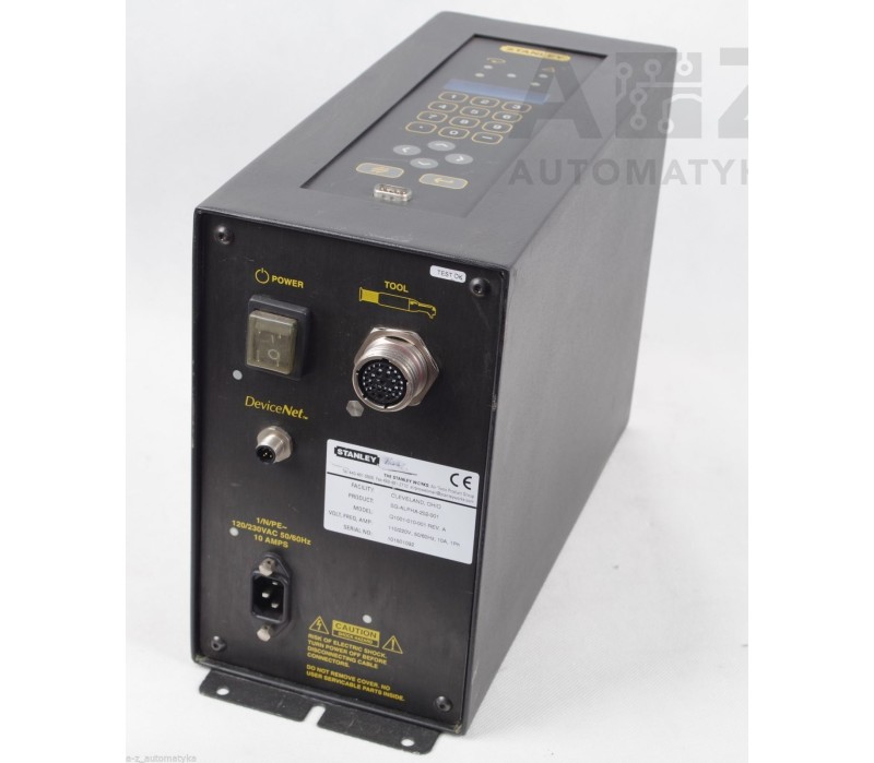 STANLEY SG-ALPHA-202-001 Q1001-010-001 SGALPHA202001 Q1001010001 REV.A