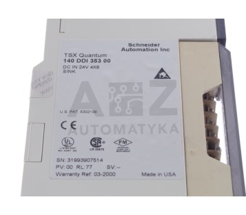 SCHNEIDER TSX QUANTUM DC IN 24V 4X8  140DDI35300 
