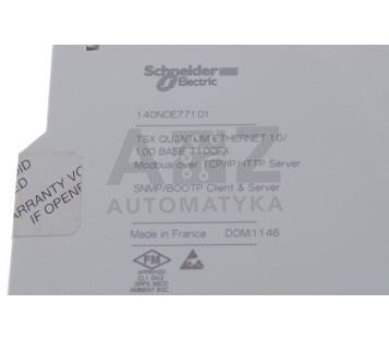SCHNEIDER TSX QUANTUM 140NOE77101 Ethernet 10/100