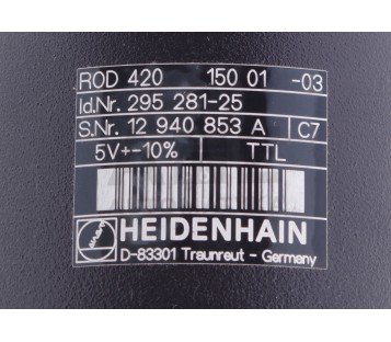 HEIDENHAIN ROD 420 150 01-03 ROD4201500103 295 281-25 29528125 