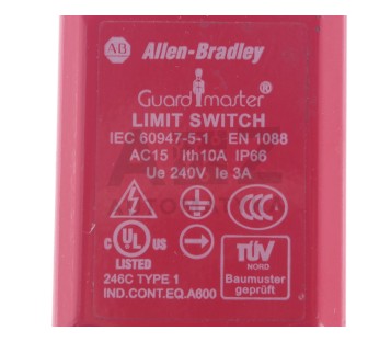 ALLEN BRADLEY GUARD MASTERS LIMIT SWITCH