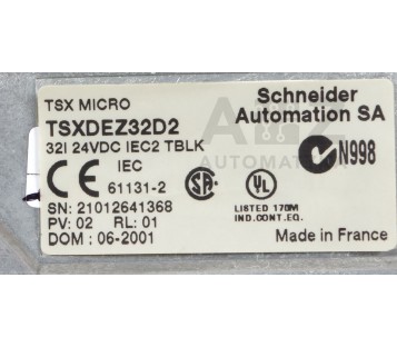 SCHNEIDER TSX MICRO TSXDEZ32D2 TSXDEZ 32D2