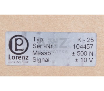 LORENZ K-25 K25 500N +-10V