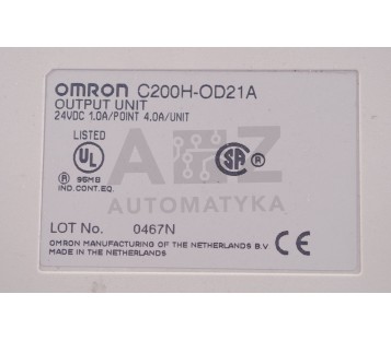 OMRON OUTPUT UNIT OD21A C200H-OD21A C200HOD21A
