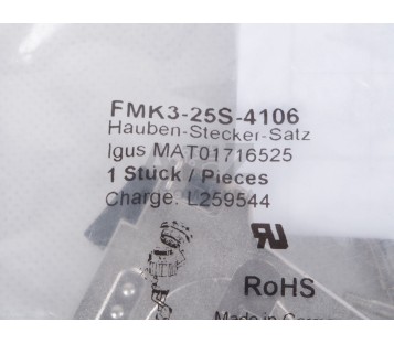 MOLEX FMK3-25S-4106  FMK325S4106  L259544 ! 2PCS ! NEW !