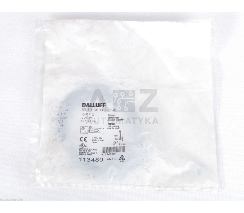 BALLUFF BES 516-383-E4-C-PU-03  BES516383E4CPU03 113489 ! NEW !