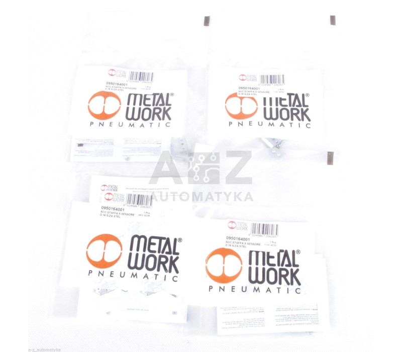 METAL WORK PNEUMATIC 0950164001 ACC.STAFFA X SENSORE ! 4PCS  ! NEW !