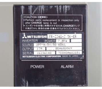 MITSUBISHI FR-Z240-7.5K-ER  FRZ24075KER