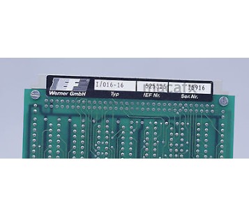 IEF WERNER I/016-16  525515 