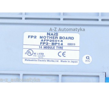 NAIS FP2 MOTHER BOARD / RACK AFP25014 FP2-BP14