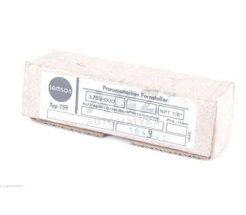 SAMSON 759 NPT-GEW.  NPT 1/8 3.759-000  0-0,6 bar  ! NEW !