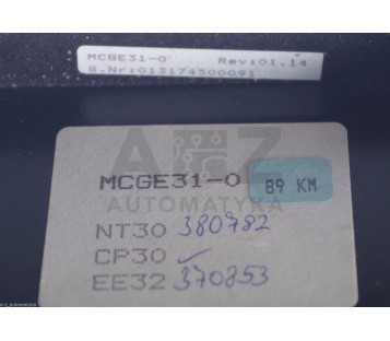 B&R MCGE31-0 MCGE310 REV: 01.14 