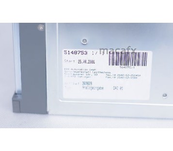 H&B HARTMANN & BRAUN DIGIMATIK ANALOG INPUT DAI 01 ( 369628 ) P 37131-4-0369 628